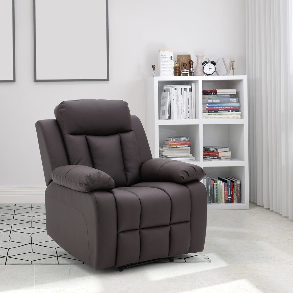 Janet Leatherette Manual Recliner - Torque India